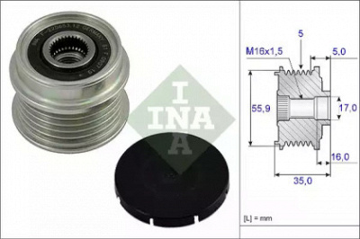 WILMINK GROUP wg1253587 -  Механизм свободного хода генератора